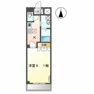ダイヤモンドヒルズ【1階】の間取り
