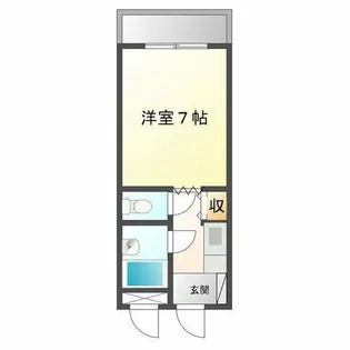 アンシャレー【1階】の間取り