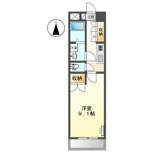 エクセレンスアイディ【2階】の間取り