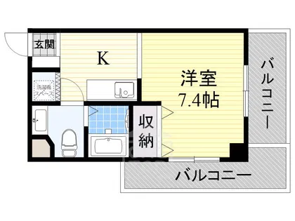ベラ・フォーレ【2階】の間取り