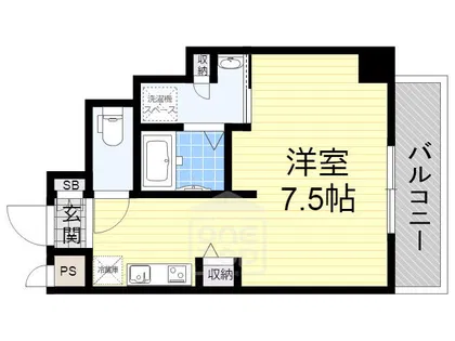 DAIWA RESIDENCE IBARAKI【9階】の間取り
