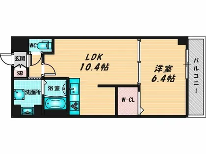 リアライズ小路駅前【1階】の間取り