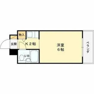 インペリアル関西エアポートA棟【308号室】の間取り
