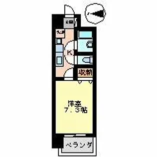 ルーチェ栄【6階】の間取り