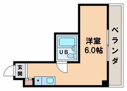 ロイヤルレスト桑津【5階】の間取り