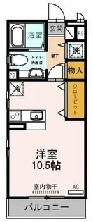 パークハイム参番館【3階】の間取り