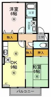 コモドエール【2階】の間取り