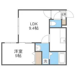 NORTH LIFE新道東(ノースライフ)【3階】の間取り