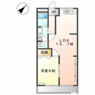 ゴールデンドーン【1階】の間取り