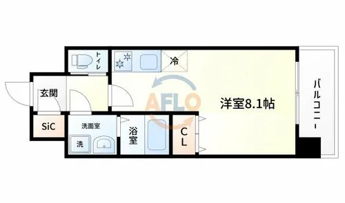グランサンク02【10階】の間取り