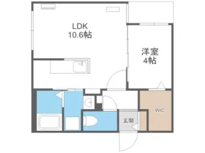 Y’s maison豊平【4階】の間取り