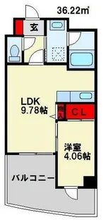 オリオンビル【4階】の間取り
