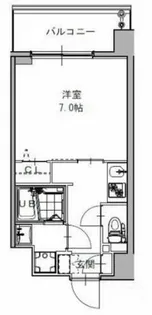S-RESIDENCE福島Grande【7階】の間取り