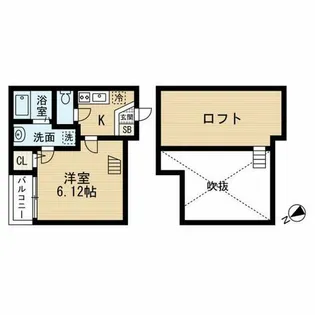 メゾン・ド・レスポアール【2階】の間取り