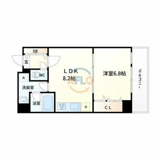 ミドエスト・ツダ【4階】の間取り