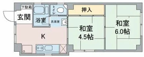 マ・メゾン御器所【3A号室】の間取り