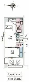 スプランディッド新大阪VIII【14階】の間取り
