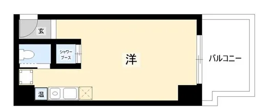 栄マンションN棟【308号室】の間取り