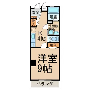 ディージービル小牧中央【603号室】の間取り