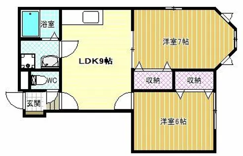 Maison Aki【1階】の間取り