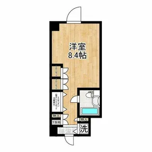 アルファコンフォート大手前【2階】の間取り