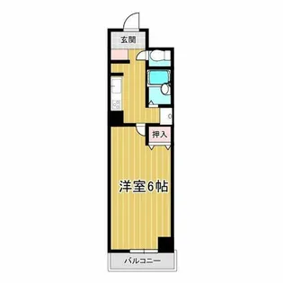 カレッジハイツ百舌鳥町【4階】の間取り