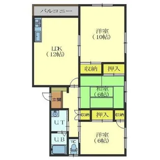 ハイツジュエリー【102号室】の間取り