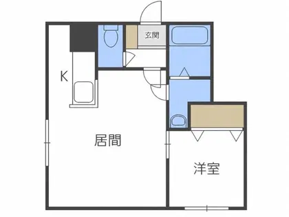 ヴィヴレN33【2階】の間取り
