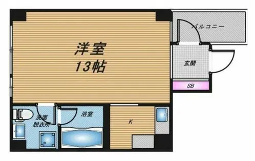 SENSE UMEKITA【2階】の間取り