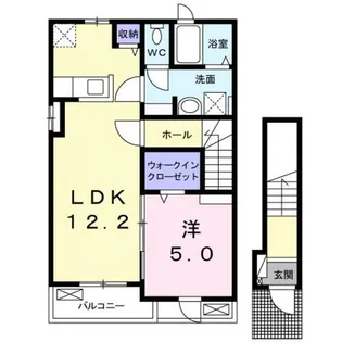 ルーチェ エテルノ【2階】の間取り