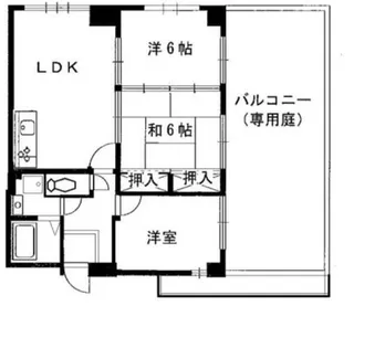 グランカサ天王寺【8階】の間取り