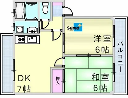 アンシャンテ【203号室】の間取り