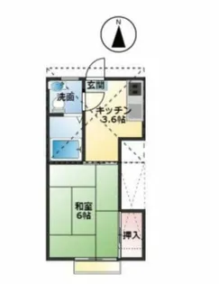 コーポラスC棟【302号室】の間取り