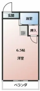 ステイツM【5G号室】の間取り