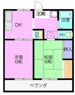 エクセレントハイツA【301号室】の間取り