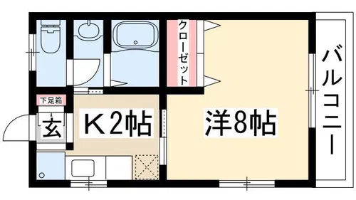 バウム【1階】の間取り