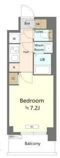 サムティ大阪GRAND EAST【9階】の間取り