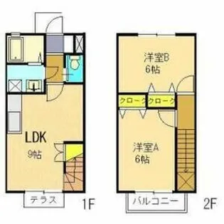 ブエナアビテートⅡ【1階】の間取り