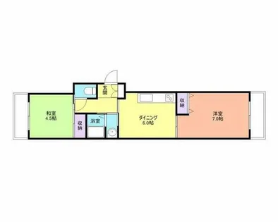 マンション寿藤 黒田【1階】の間取り