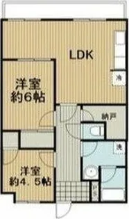 マンション桂【403号室】の間取り