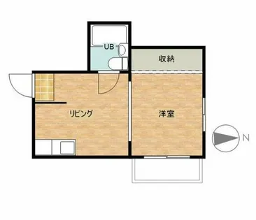 スタジオ108茨木【1階】の間取り