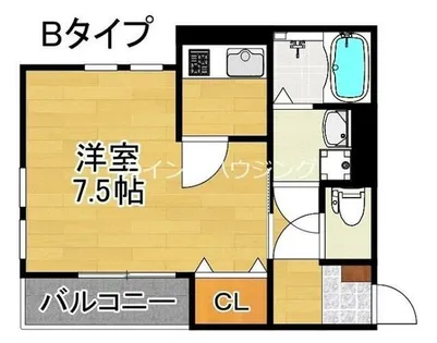 パレーシャルかしま【3階】の間取り