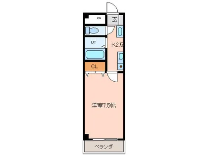 マーベラス ヨシダ【4階】の間取り