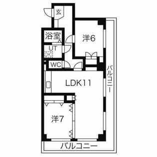 アイコービル【4階】の間取り