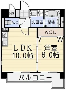 ロアール泉【2階】の間取り