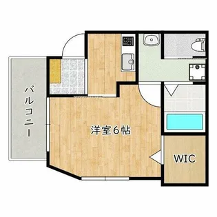 大阪府松原市南新町1丁目【アパート】の間取り