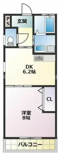 メゾンK【101号室】の間取り