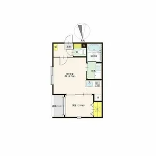 ハーモニーテラス烏森町Ⅲ【3階】の間取り