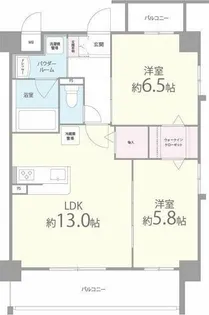 グラティ【5階】の間取り