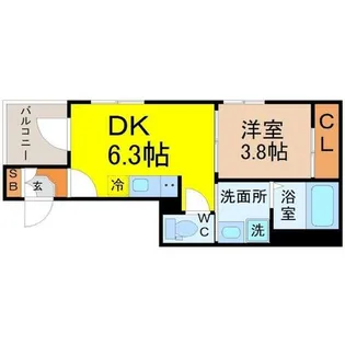 ホワイトベースⅡ【2階】の間取り